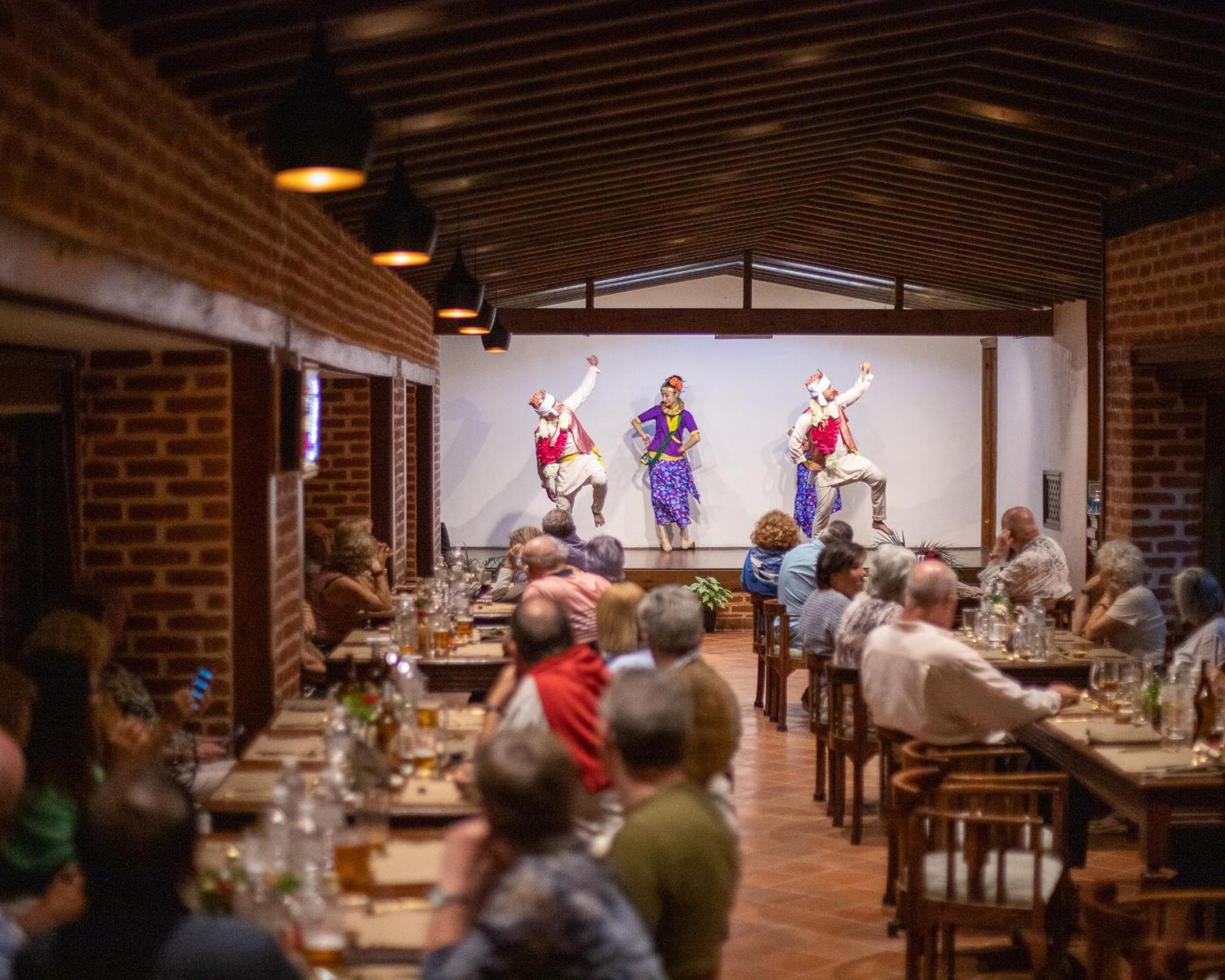 Basera Boutique Hotel Katmandú Exterior foto Folklore show in a restaurant in the village of Galičnik
